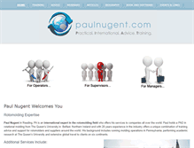 Tablet Screenshot of paulnugent.com